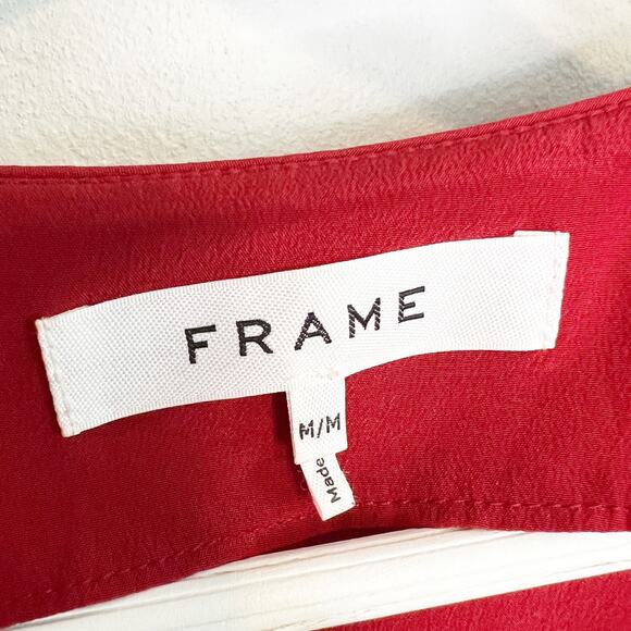 Frame Denim Rust Button-Up Blouse - Picture 5 of 6